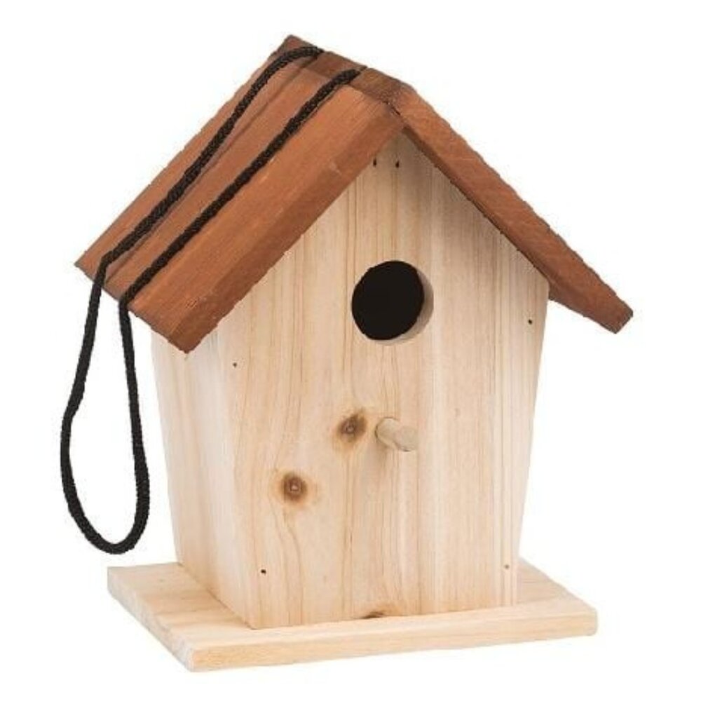 NWT Moulin Roty Wood Bird House